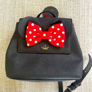 Limited edition Kate Spade New York, Disney Minnie Mouse backpack.